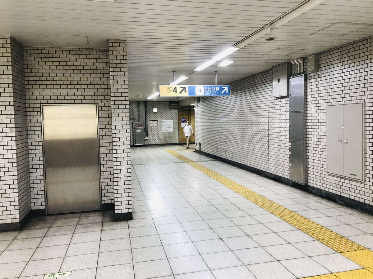 地下鉄有楽町線新富町駅