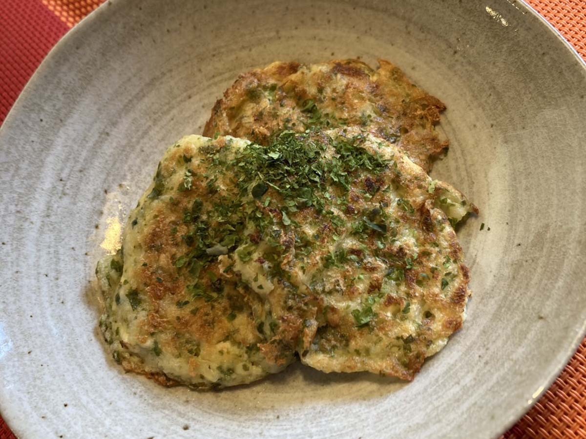 大和芋豆腐青のり焼